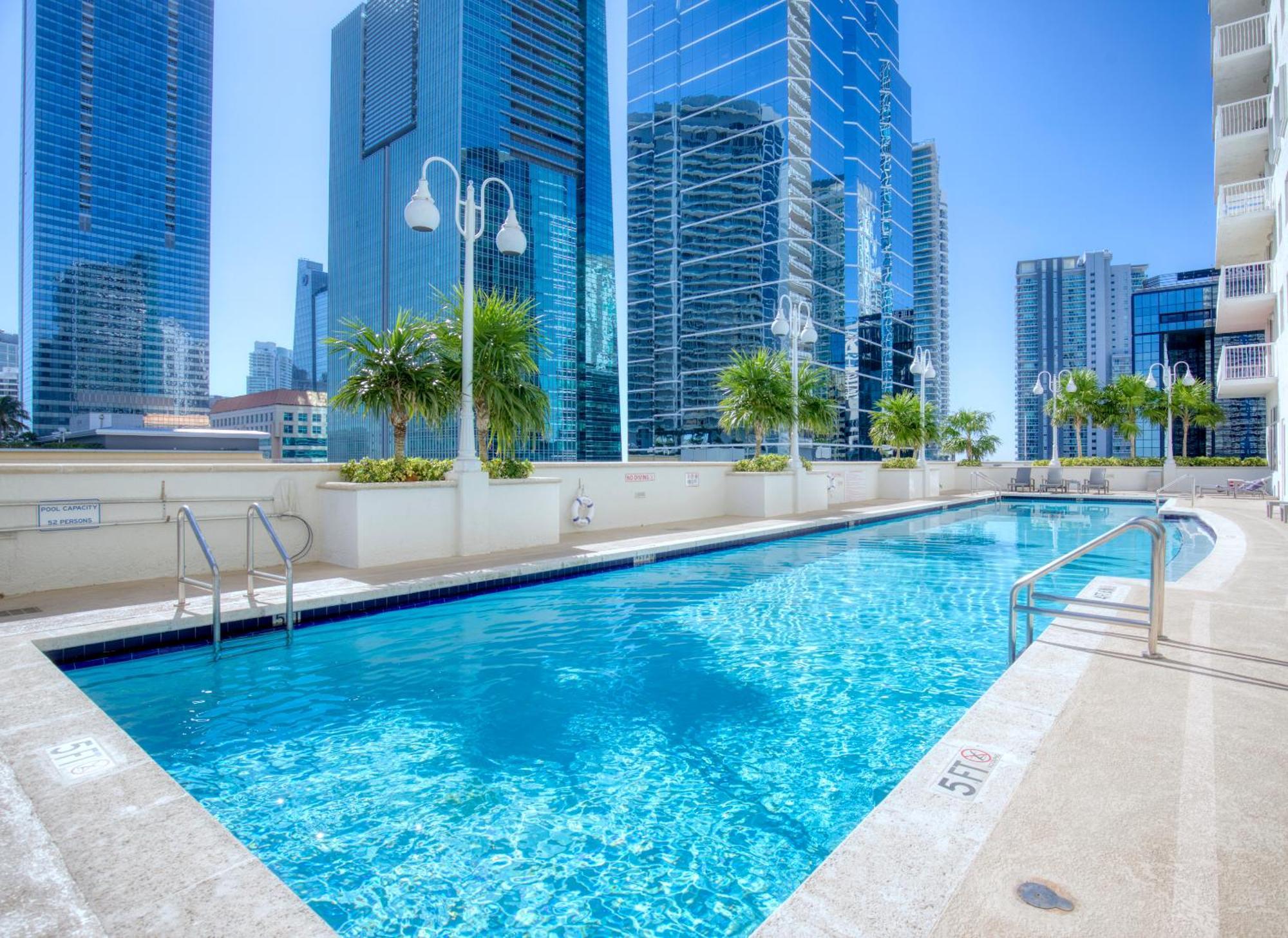 Oceanside Penthouse Apartment In Brickell Miami, Pool, Free Parking Eksteriør bilde
