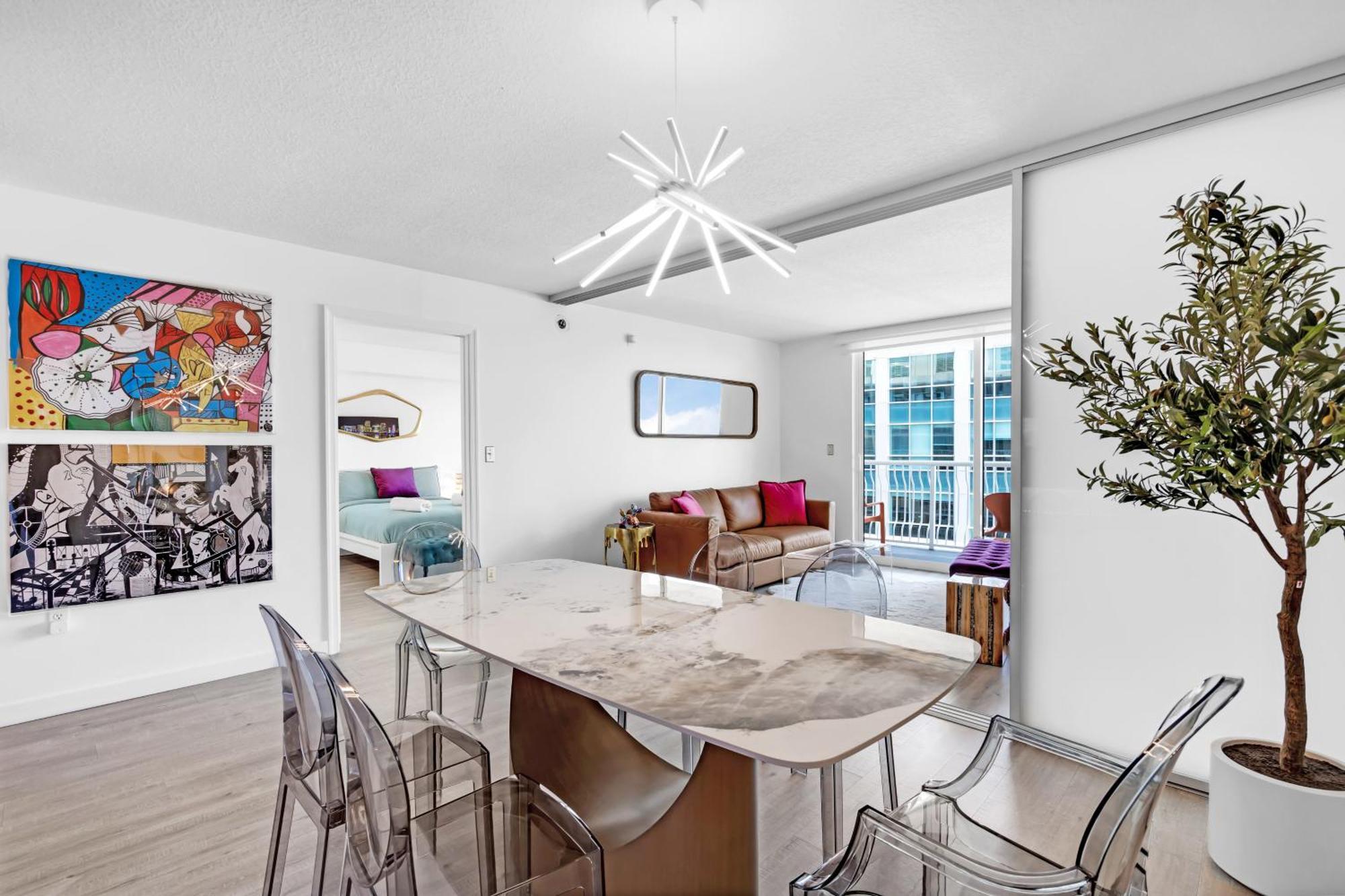 Oceanside Penthouse Apartment In Brickell Miami, Pool, Free Parking Eksteriør bilde