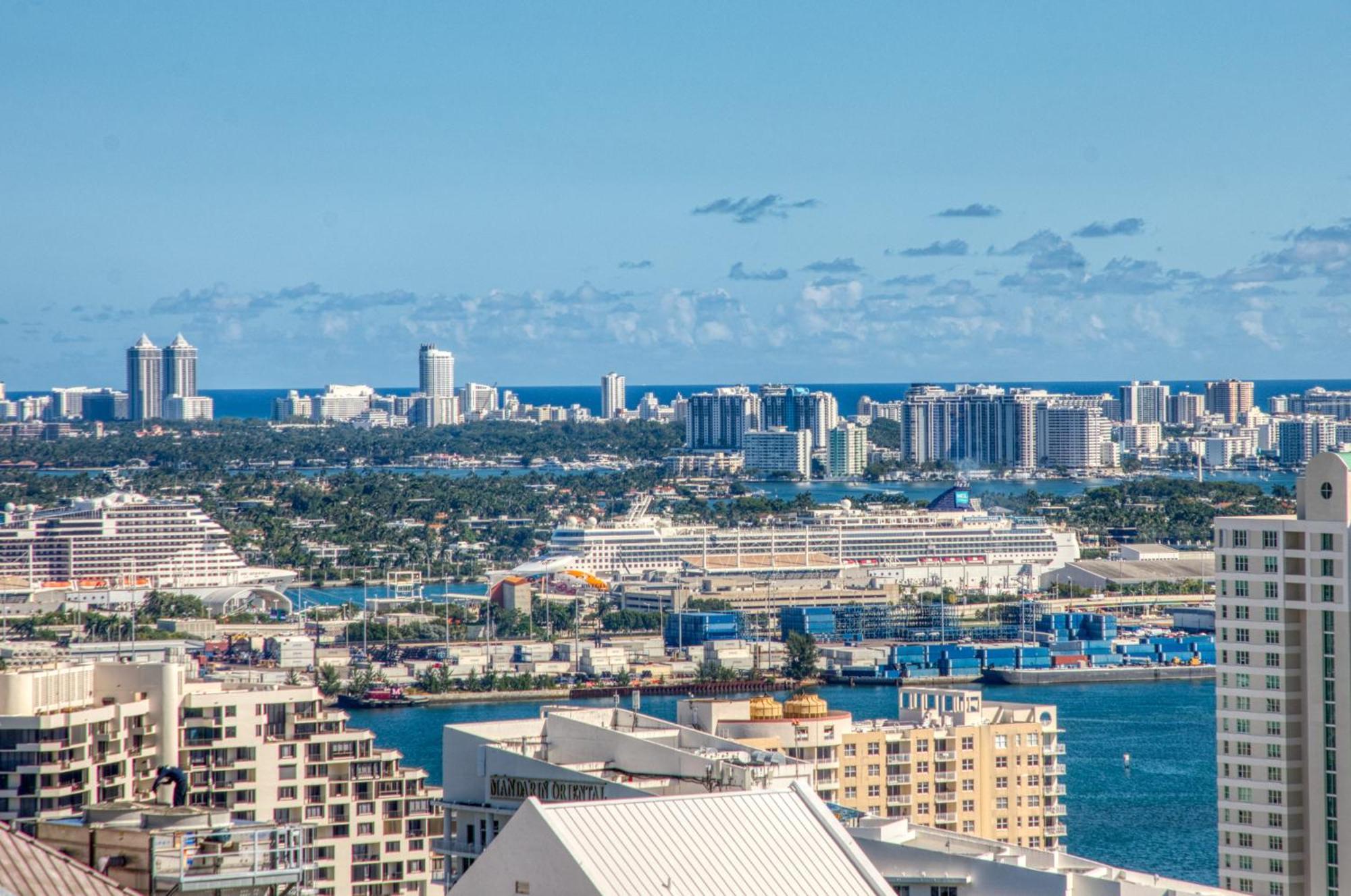 Oceanside Penthouse Apartment In Brickell Miami, Pool, Free Parking Eksteriør bilde