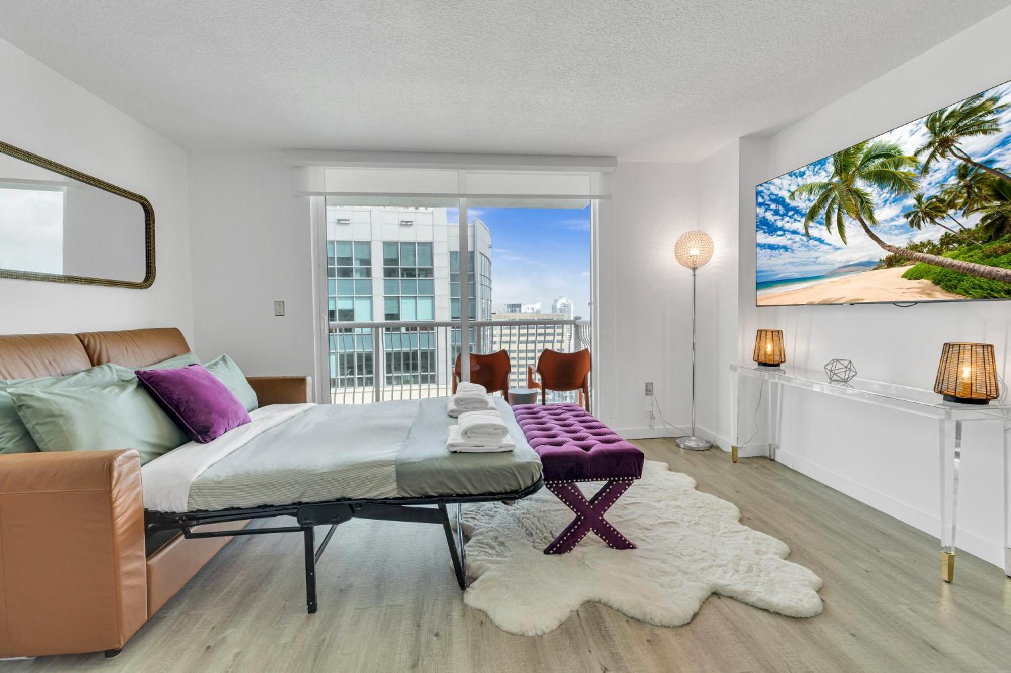 Oceanside Penthouse Apartment In Brickell Miami, Pool, Free Parking Eksteriør bilde