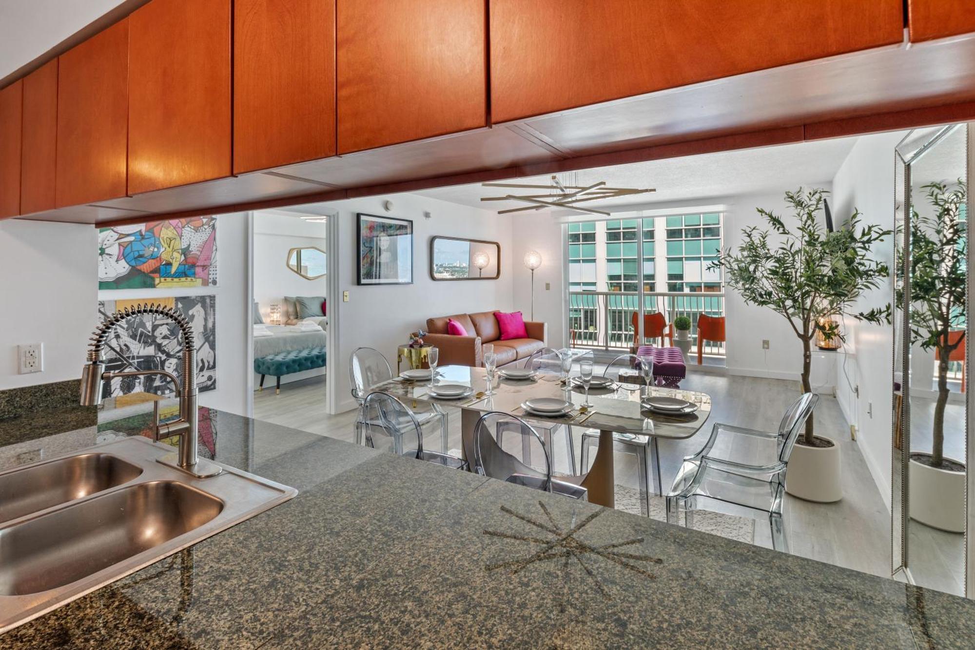 Oceanside Penthouse Apartment In Brickell Miami, Pool, Free Parking Eksteriør bilde
