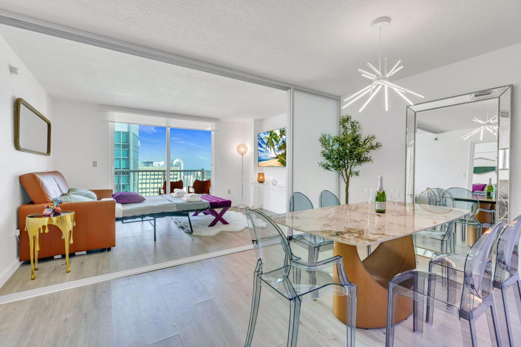 Oceanside Penthouse Apartment In Brickell Miami, Pool, Free Parking Eksteriør bilde
