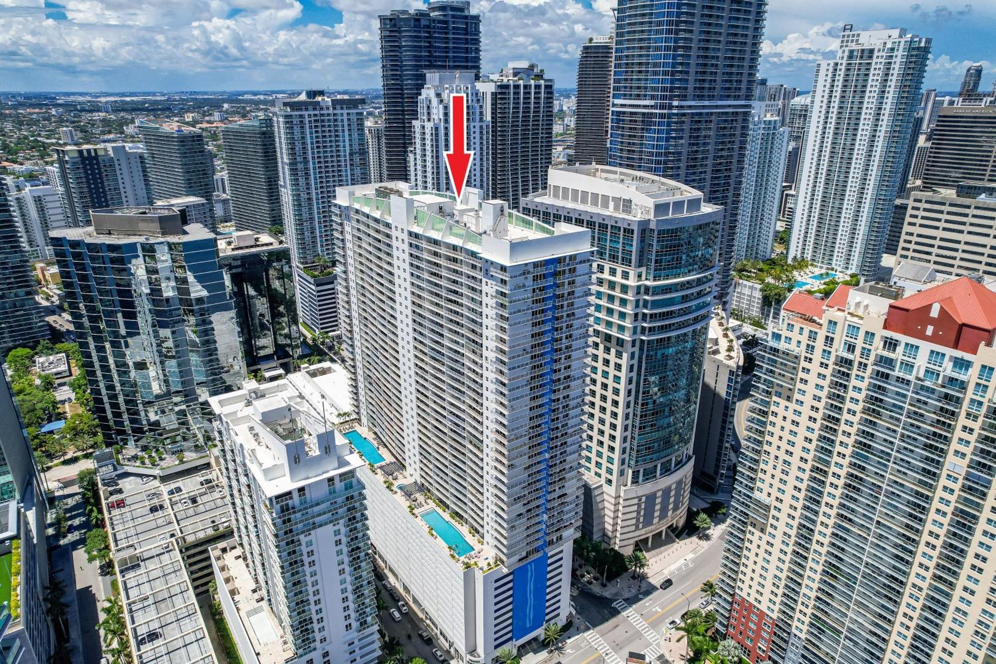 Oceanside Penthouse Apartment In Brickell Miami, Pool, Free Parking Eksteriør bilde