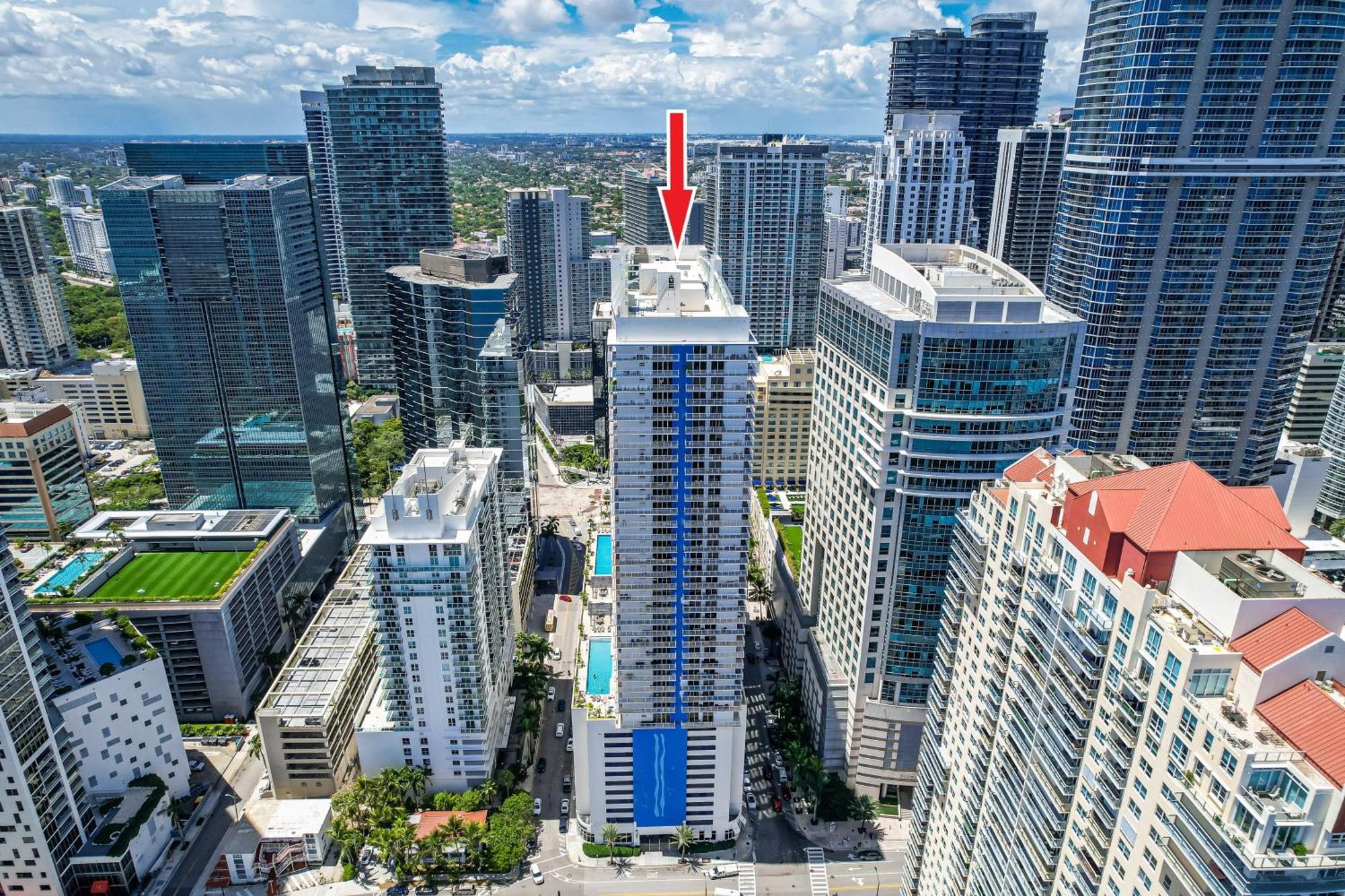 Oceanside Penthouse Apartment In Brickell Miami, Pool, Free Parking Eksteriør bilde
